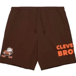 Mitchell & Ness Shorts-Game Day Ft Shorts Cleveland Browns