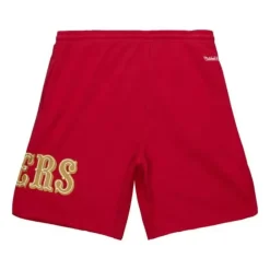 Mitchell & Ness Shorts-Game Day Ft Shorts San Francisco 49Ers