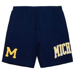 Mitchell & Ness Shorts-Game Day Ft Shorts University Of Michigan