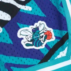 Mitchell & Ness Shorts-Game Day Pattern Short Charlotte Hornets