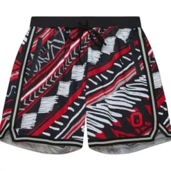 Mitchell & Ness Shorts-Game Day Pattern Short Ohio State
