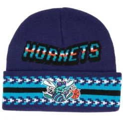 Mitchell & Ness Knit-Game On Knit Hwc Charlotte Hornets