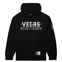 Mitchell & Ness Hoodies & Sweatshirts-Game Time Fleece Hoodie Current Logo Vegas Golden Knights