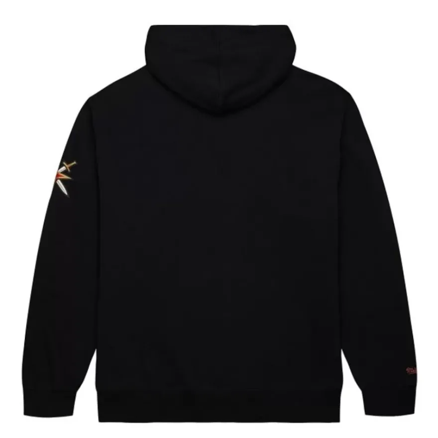 Mitchell & Ness Hoodies & Sweatshirts-Game Time Fleece Hoodie Current Logo Vegas Golden Knights