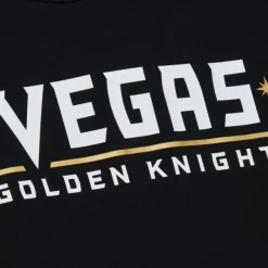 Mitchell & Ness Hoodies & Sweatshirts-Game Time Fleece Hoodie Current Logo Vegas Golden Knights