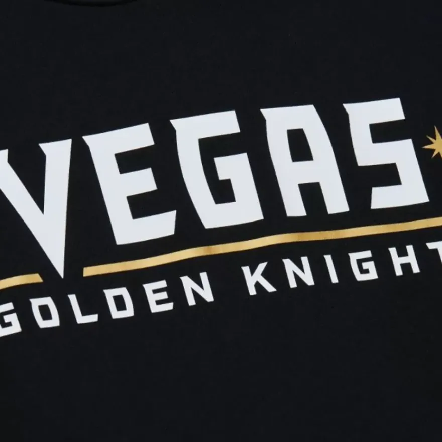 Mitchell & Ness Hoodies & Sweatshirts-Game Time Fleece Hoodie Current Logo Vegas Golden Knights