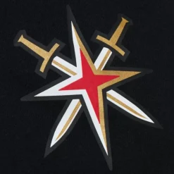 Mitchell & Ness Hoodies & Sweatshirts-Game Time Fleece Hoodie Current Logo Vegas Golden Knights