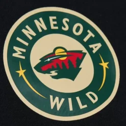 Mitchell & Ness Hoodies & Sweatshirts-Game Time Fleece Hoodie Current Logo Minnesota Wild