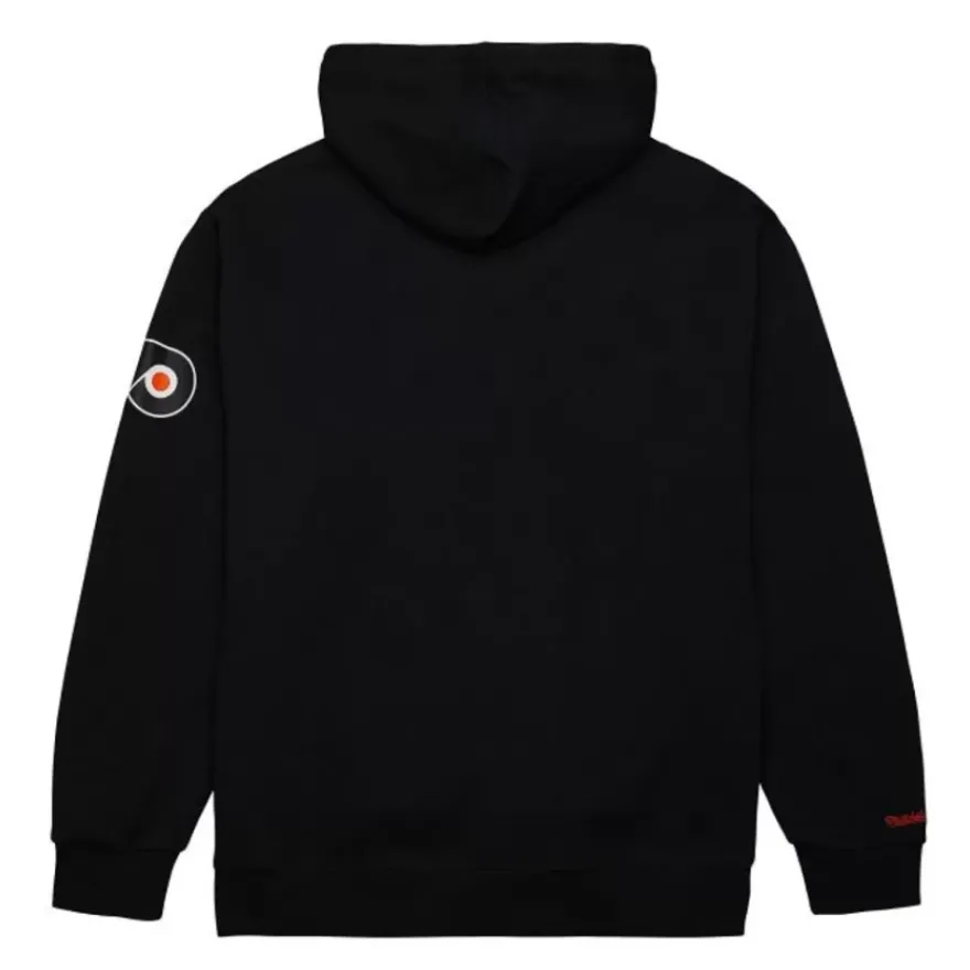 Mitchell & Ness Hoodies & Sweatshirts-Game Time Fleece Hoodie Current Logo Philadelphia Flyers