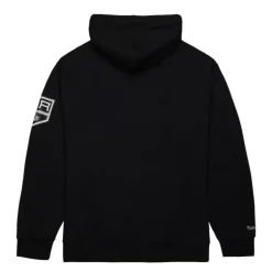 Mitchell & Ness Hoodies & Sweatshirts-Game Time Fleece Hoodie Current Logo Los Angeles Kings