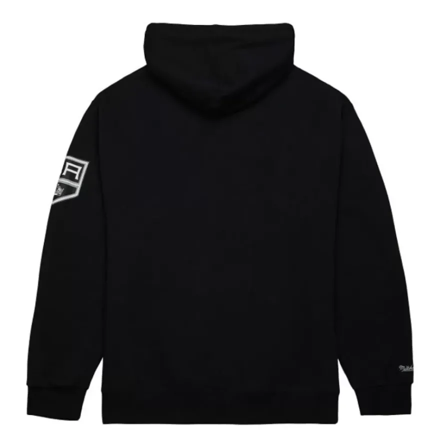 Mitchell & Ness Hoodies & Sweatshirts-Game Time Fleece Hoodie Current Logo Los Angeles Kings