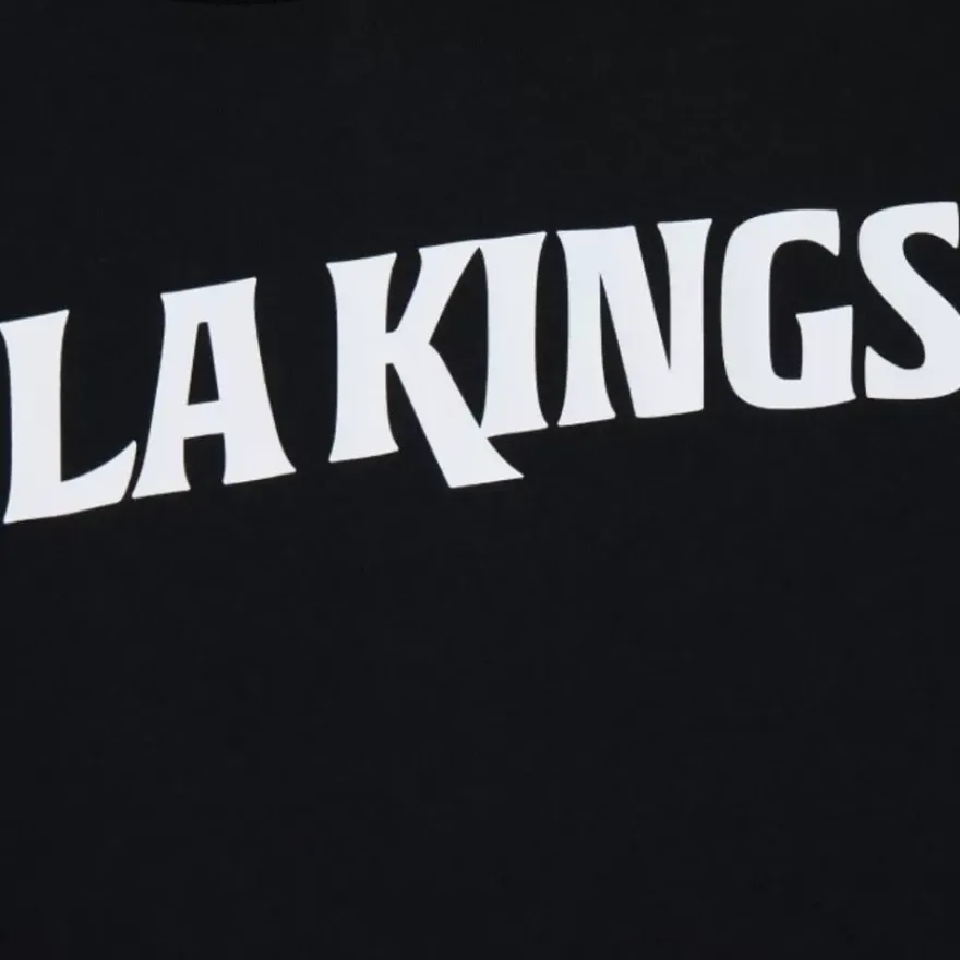 Mitchell & Ness Hoodies & Sweatshirts-Game Time Fleece Hoodie Current Logo Los Angeles Kings