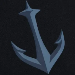 Mitchell & Ness Hoodies & Sweatshirts-Game Time Fleece Hoodie Current Logo Seattle Kraken