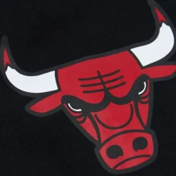 Mitchell & Ness Hoodies & Sweatshirts-Game Time Fleece Hoodie Vintage Logo Chicago Bulls