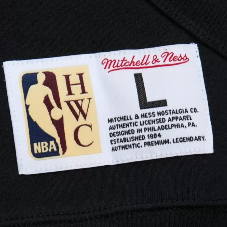 Mitchell & Ness Hoodies & Sweatshirts-Game Time Fleece Hoodie Vintage Logo Philadelphia 76Ers