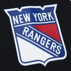 Mitchell & Ness Hoodies & Sweatshirts-Game Time Fleece Hoodie Vintage Logo New York Rangers