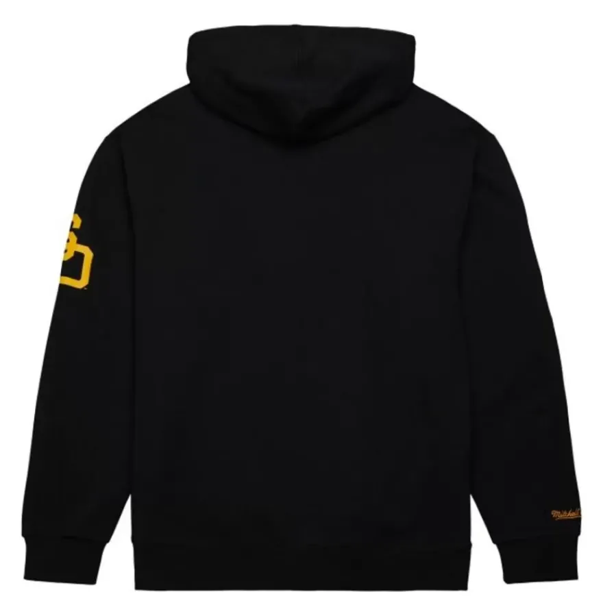 Mitchell & Ness Hoodies & Sweatshirts-Game Time Fleece Hoodie Vintage Logo San Diego Padres