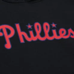 Mitchell & Ness Hoodies & Sweatshirts-Game Time Fleece Hoodie Vintage Logo Philadelphia Phillies
