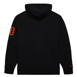 Mitchell & Ness Hoodies & Sweatshirts-Game Time Fleece Hoodie Vintage Logo Detroit Tigers