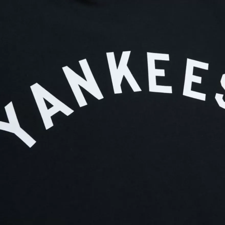 Mitchell & Ness Hoodies & Sweatshirts-Game Time Fleece Hoodie Vintage Logo New York Yankees
