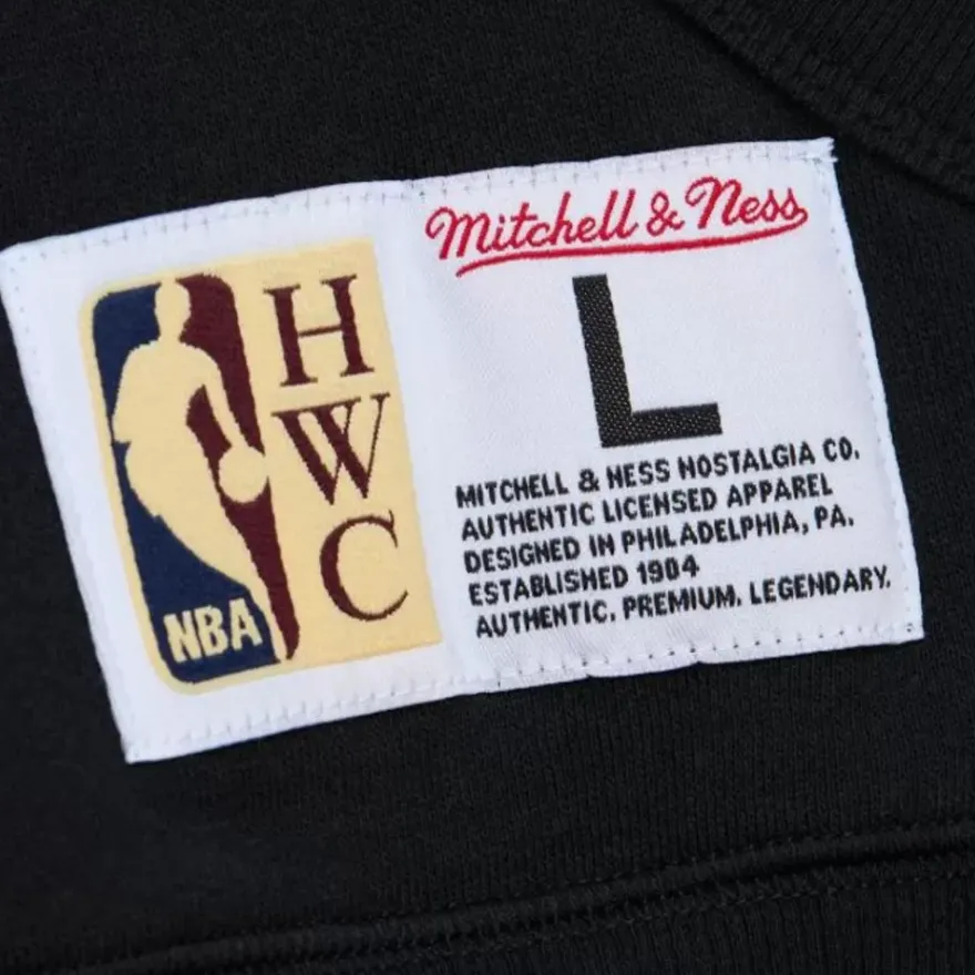 Mitchell & Ness Hoodies & Sweatshirts-Game Time Fleece Hoodie Vintage Logo San Antonio Spurs