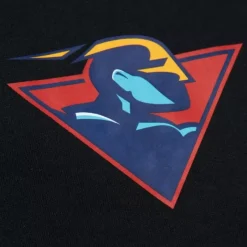 Mitchell & Ness Hoodies & Sweatshirts-Game Time Fleece Hoodie Vintage Logo Golden State Warriors