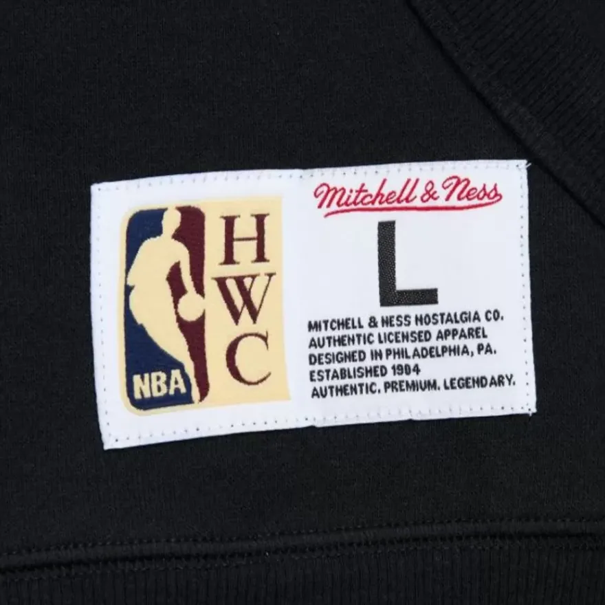 Mitchell & Ness Hoodies & Sweatshirts-Game Time Fleece Hoodie Vintage Logo Boston Celtics