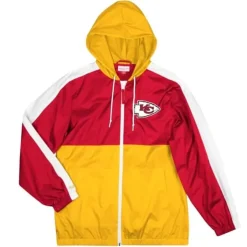Mitchell & Ness Jackets & Outerwear-Gameday Lightweight Windbreaker Kansas City Chiefs