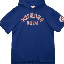 Mitchell & Ness T-Shirts & Tops-Gameday Ss Ft Hoodie Chicago Cubs