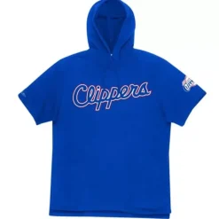 Mitchell & Ness T-Shirts & Tops-Gameday Ss Ft Hoodie Los Angeles Clippers