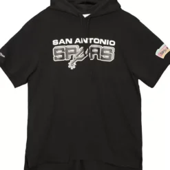 Mitchell & Ness T-Shirts & Tops-Gameday Ss Ft Hoodie San Antonio Spurs