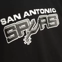 Mitchell & Ness T-Shirts & Tops-Gameday Ss Ft Hoodie San Antonio Spurs