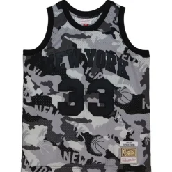 Mitchell & Ness Nba Swingman-Ghost Black Camo Swingman Patrick Ewing New York Knicks 1991-92 Jersey