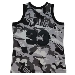 Mitchell & Ness Nba Swingman-Ghost Black Camo Swingman Patrick Ewing New York Knicks 1991-92 Jersey