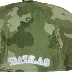 Mitchell & Ness Fitted-Ghost Camo Stretch Fitted Hwc Dallas Mavericks