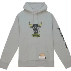 Mitchell & Ness Hoodies & Sweatshirts-Ghost Green Camo Hoody Chicago Bulls