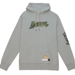 Mitchell & Ness Hoodies & Sweatshirts-Ghost Green Camo Hoody Los Angeles Lakers