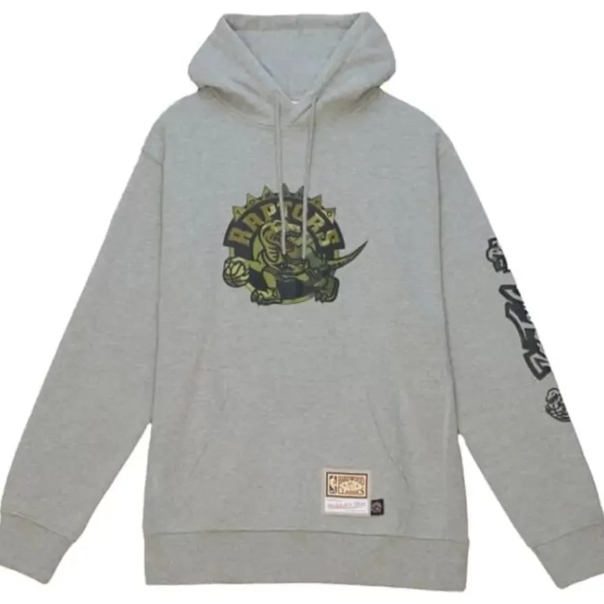 Mitchell & Ness Hoodies & Sweatshirts-Ghost Green Camo Hoody Toronto Raptors