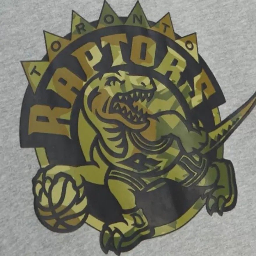 Mitchell & Ness Hoodies & Sweatshirts-Ghost Green Camo Hoody Toronto Raptors