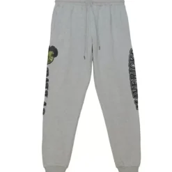 Mitchell & Ness Pants-Ghost Green Camo Sweatpants Dallas Mavericks