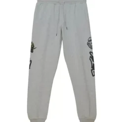 Mitchell & Ness Pants-Ghost Green Camo Sweatpants Toronto Raptors