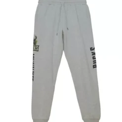 Mitchell & Ness Pants-Ghost Green Camo Sweatpants Milwaukee Bucks