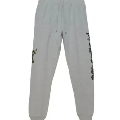 Mitchell & Ness Pants-Ghost Green Camo Sweatpants Chicago Bulls