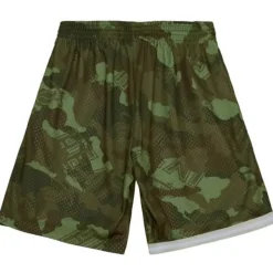 Mitchell & Ness Shorts-Ghost Green Camo Swingman Miami Heat 1996-97 Shorts