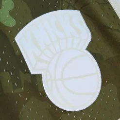 Mitchell & Ness Shorts-Ghost Green Camo Swingman New York Knicks 1991-92 Shorts
