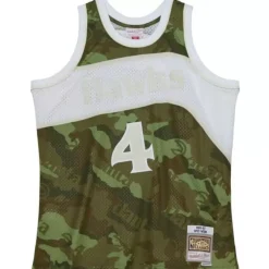 Mitchell & Ness Nba Swingman-Ghost Green Camo Swingman Spud Webb Atlanta Hawks 1986-87 Jersey