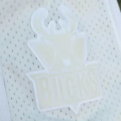 Mitchell & Ness Shorts-Ghost Green Camo Swingman Milwaukee Bucks 2000-01 Shorts