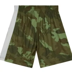 Mitchell & Ness Shorts-Ghost Green Camo Swingman Portland Trail Blazers 1991-92 Shorts