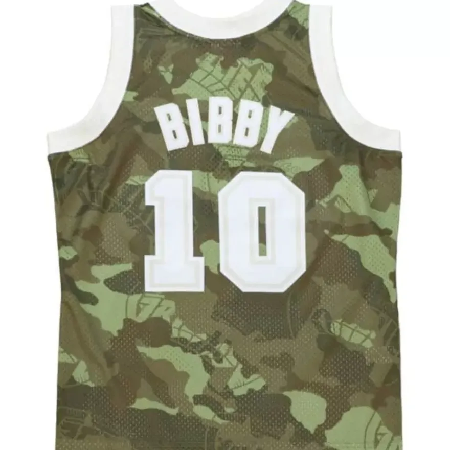 Mitchell & Ness Nba Swingman-Ghost Green Camo Swingman Mike Bibby Vancouver Grizzlies 1998-99 Jersey
