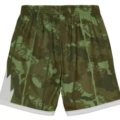 Mitchell & Ness Shorts-Ghost Green Camo Swingman Toronto Raptors 1998-99 Shorts